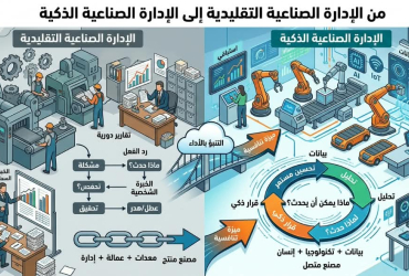 من الادارة الصناعية التقليدية الى الادارة الصناعية الذكية